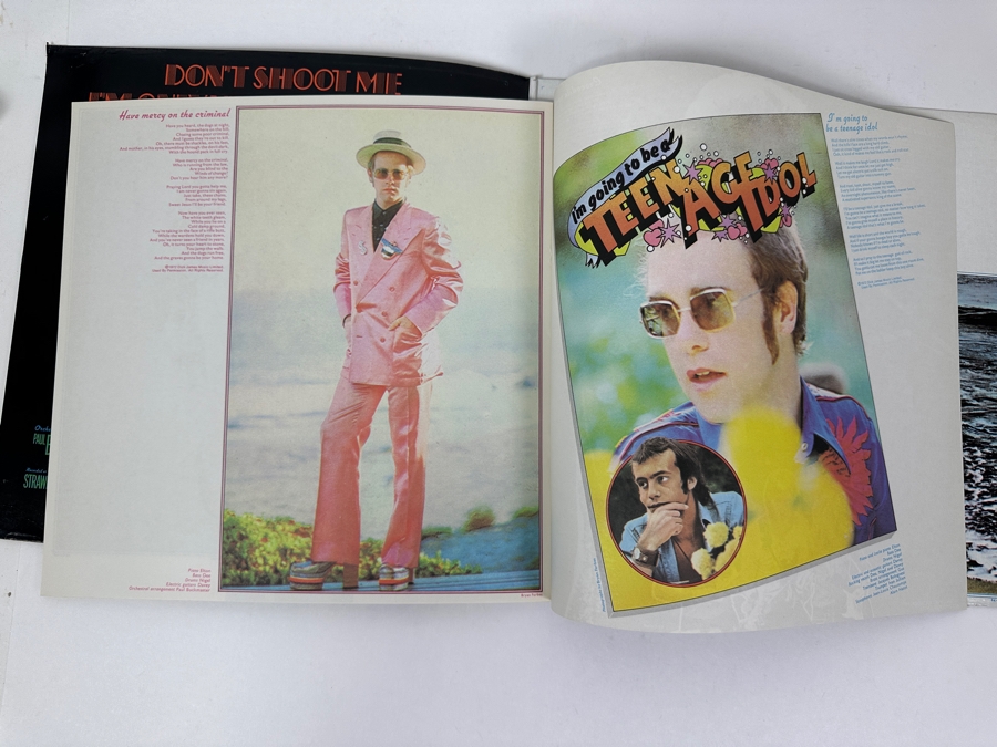 Elton John - Don't Shoot Me I'm Only The Piano Player, MCA MCA-2100, 1973 Vinyl Record [Photo 7]