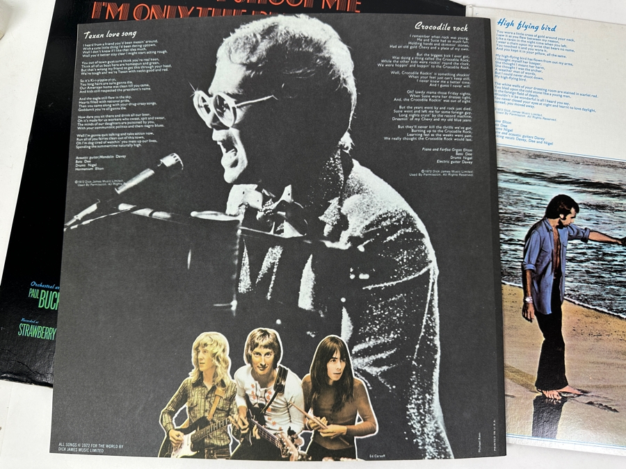 Elton John - Don't Shoot Me I'm Only The Piano Player, MCA MCA-2100, 1973 Vinyl Record [Photo 8]