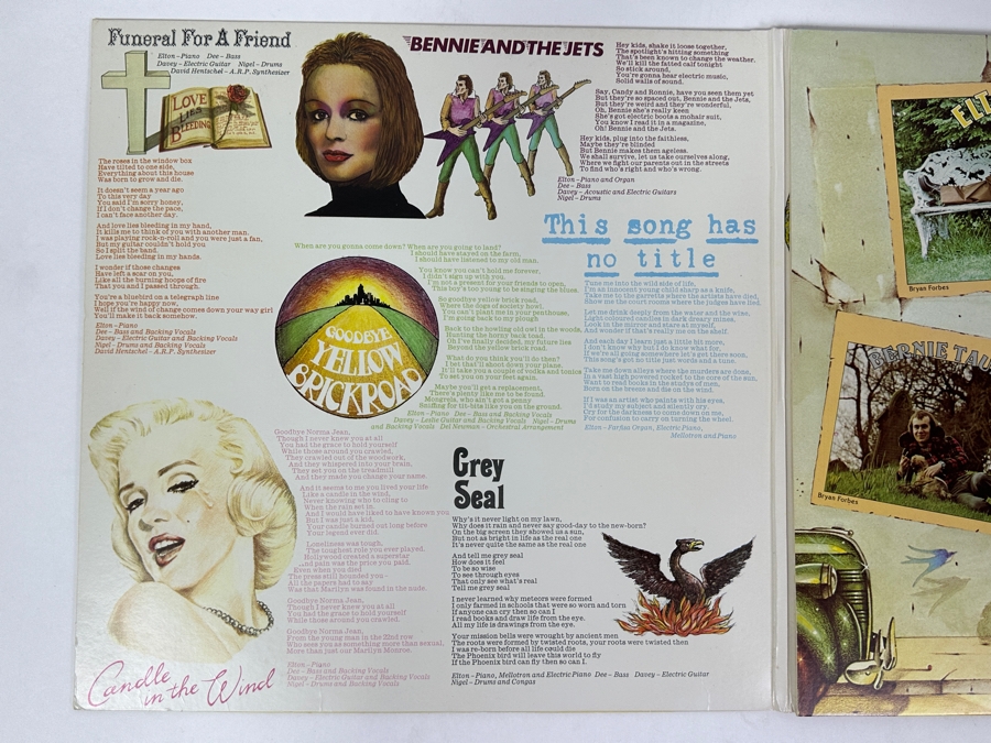 Elton John - Goodbye Yellow Brick Road, MCA Records, MCAD-10003, 1973 2-Record Vinyl Record [Photo 3]