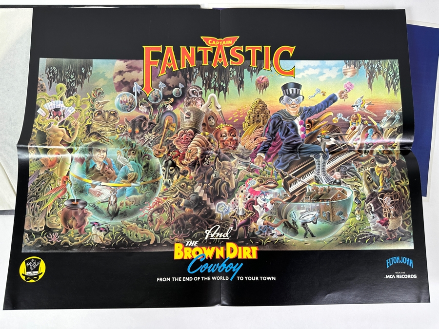 Elton John - Captain Fantastic And The Brown Dirt Cowboy. MCA Records, MCA-2142, 1975. Vinyl Record [Photo 5]