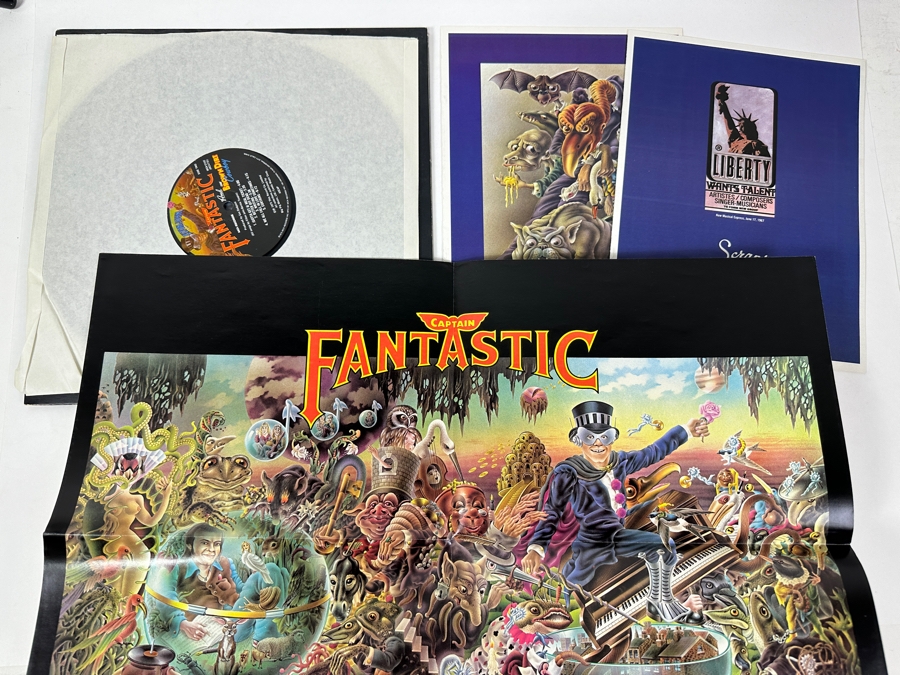 Elton John - Captain Fantastic And The Brown Dirt Cowboy. MCA Records, MCA-2142, 1975. Vinyl Record [Photo 4]