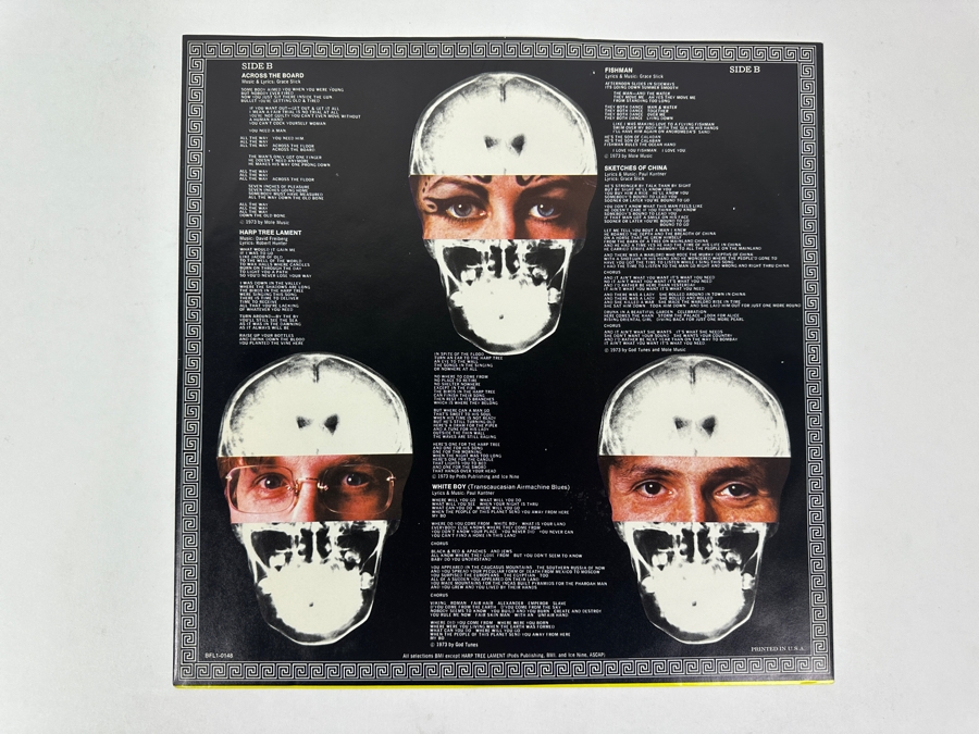 Paul Kantner Grace Slick & David Freiberg - Baron Von Tollbooth & The Chrome Nun, Grunt Records BFL1-0148 1973 Vinyl Record [Photo 8]