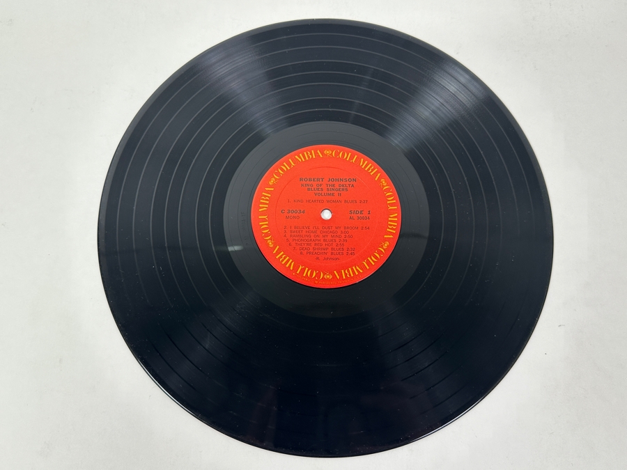 Robert Johnson - King Of The Delta Blues Singers - Vol. II, Columbia, C 30034, 1970 Vinyl Record [Photo 4]