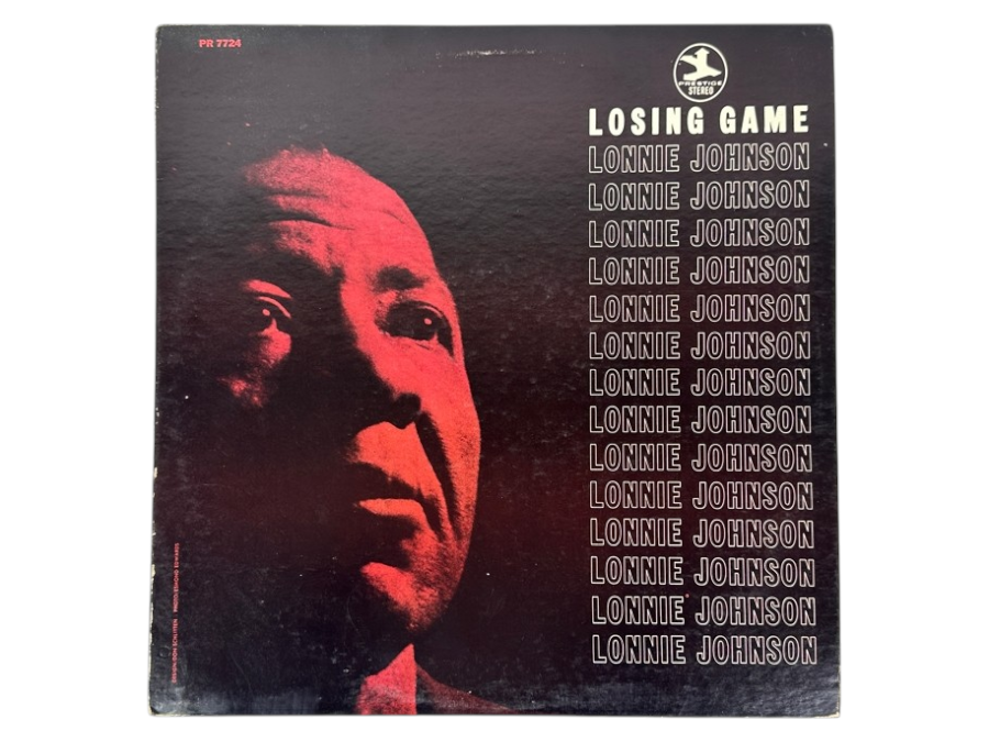 Lonnie Johnson - Losing Game, Prestige Records PR 7724, 1968 Vinyl Record