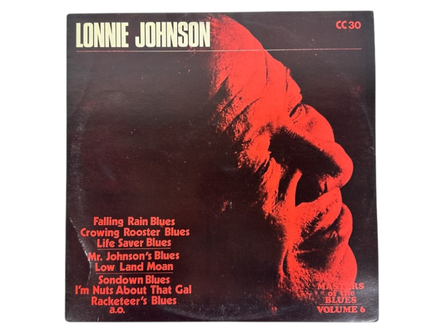 Lonnie Johnson - Masters Of The Blues Volume 6. Collectors Classics, Cc 30, 1968. Legendary Blues Vinyl Record