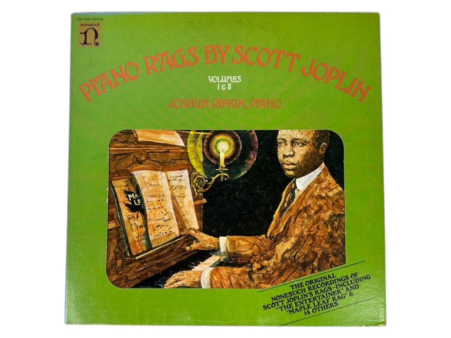Joshua Rifkin (Piano) - Piano Rags By Scott Joplin Volumes I & II, Nonesuch HB-73026, 1973 2 x Vinyl Record