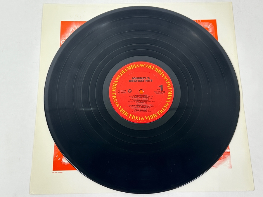 Journey - Greatest Hits Columbia C 44493 1988 Vinyl Record [Photo 3]