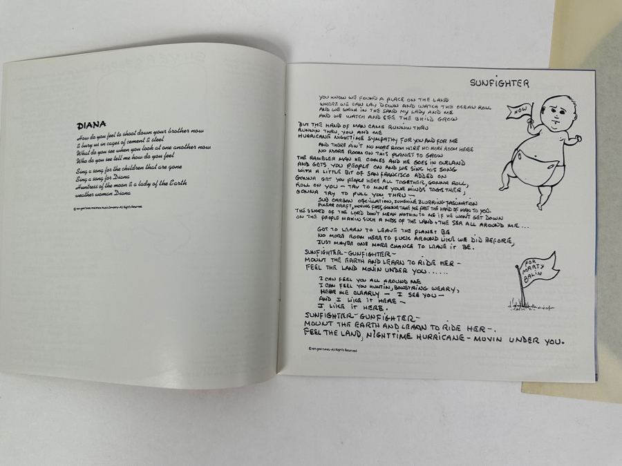 Paul Kantner & Grace Slick - Sunfighter Grunt FTR-1002 1971 Vinyl Record [Photo 8]