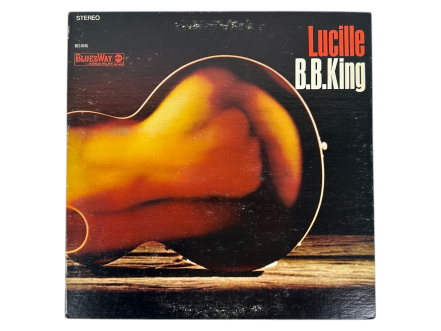 B.B. King - Lucille. This Iconic Blues Album Features A Stylized Image Of B.B. King's Beloved Guitar, Lucille BluesWay BLS-6016 1968 Vinyl Record
