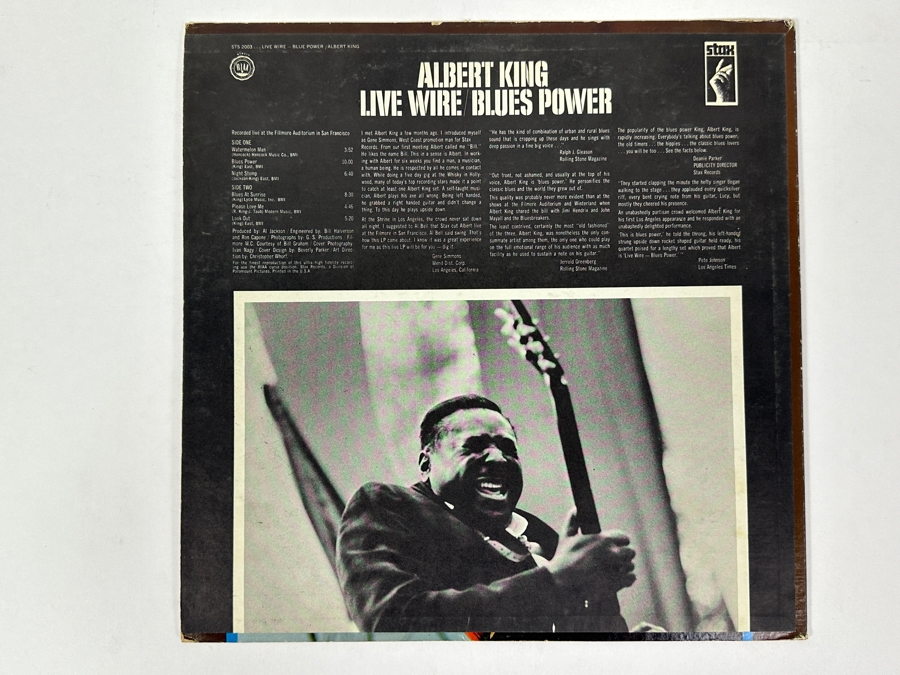 Albert King - Live Wire - Blues Power, Stax, STS 2003, 1968. Vinyl Record [Photo 2]