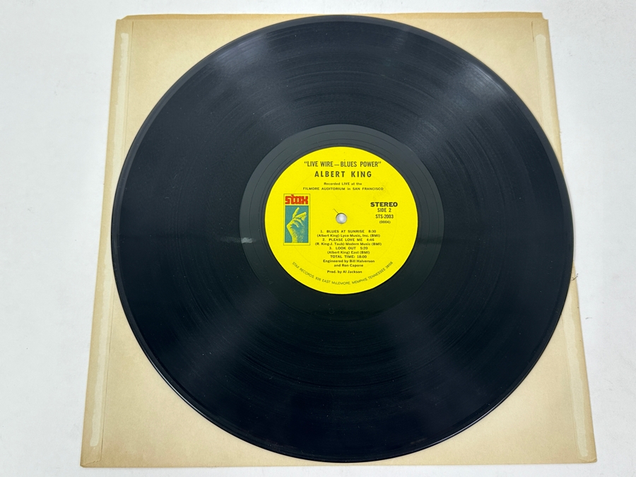 Albert King - Live Wire - Blues Power, Stax, STS 2003, 1968. Vinyl Record [Photo 4]