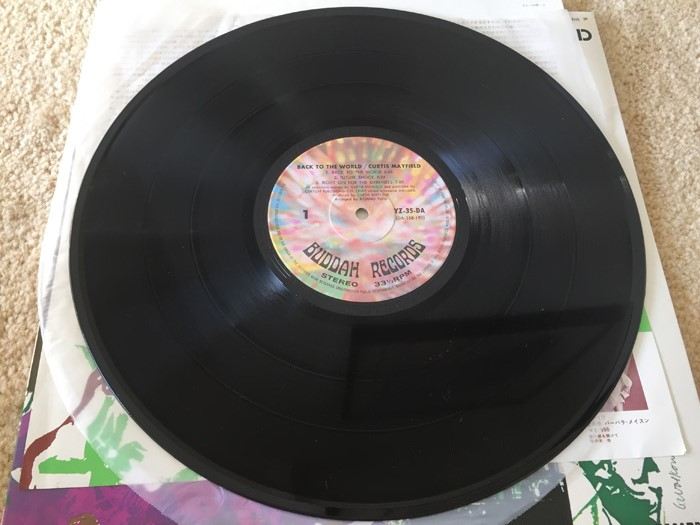 Curtis Mayfield ‎- Back To The World - Buddah Records ‎- YZ-35-DA - JAPAN [Photo 7]