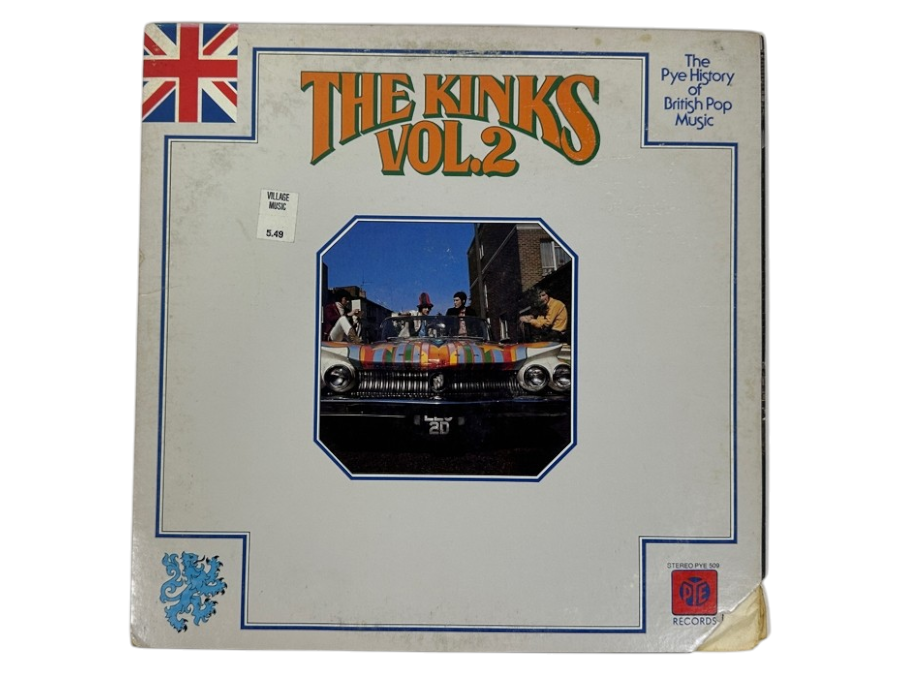 The Kinks - The Kinks Vol. 2 (The Pye History Of British Pop Music) Compilation Pye Records PYE 509 1968 Vinyl Record
