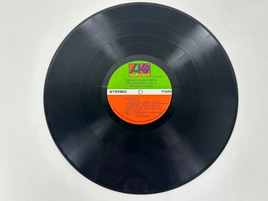Rahsaan Roland Kirk & The Vibration Society - Rahsaan Rahsaan, Atlantic SD 1575, 1970 Vinyl Record [Photo 4]