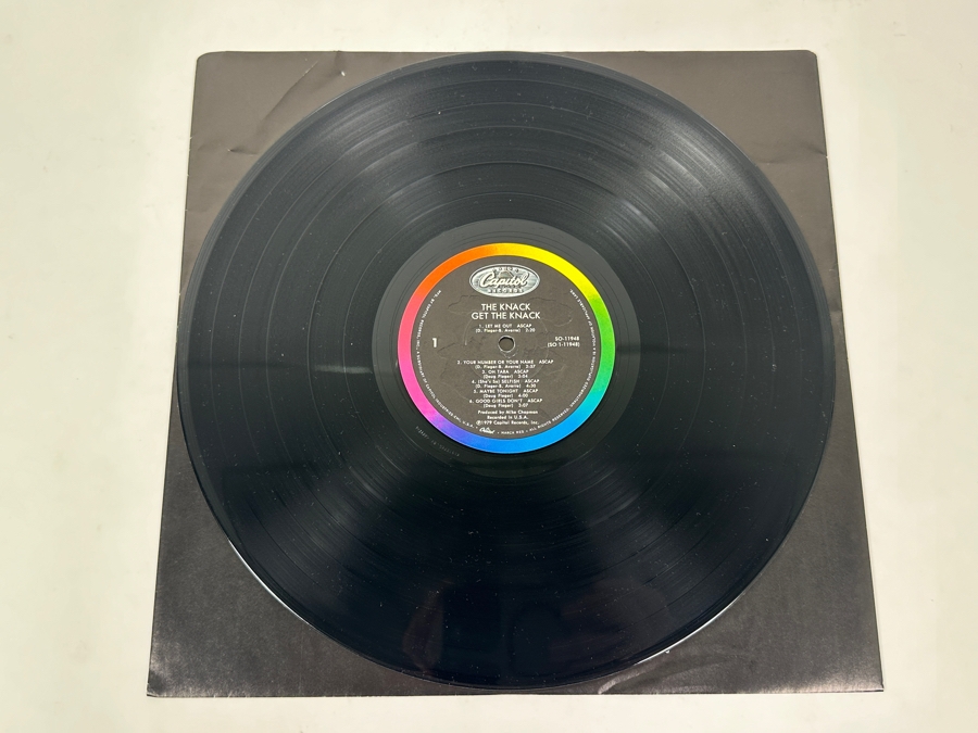 The Knack - Get The Knack, Capitol Records, SO-11948, 1979 Vinyl Record [Photo 3]
