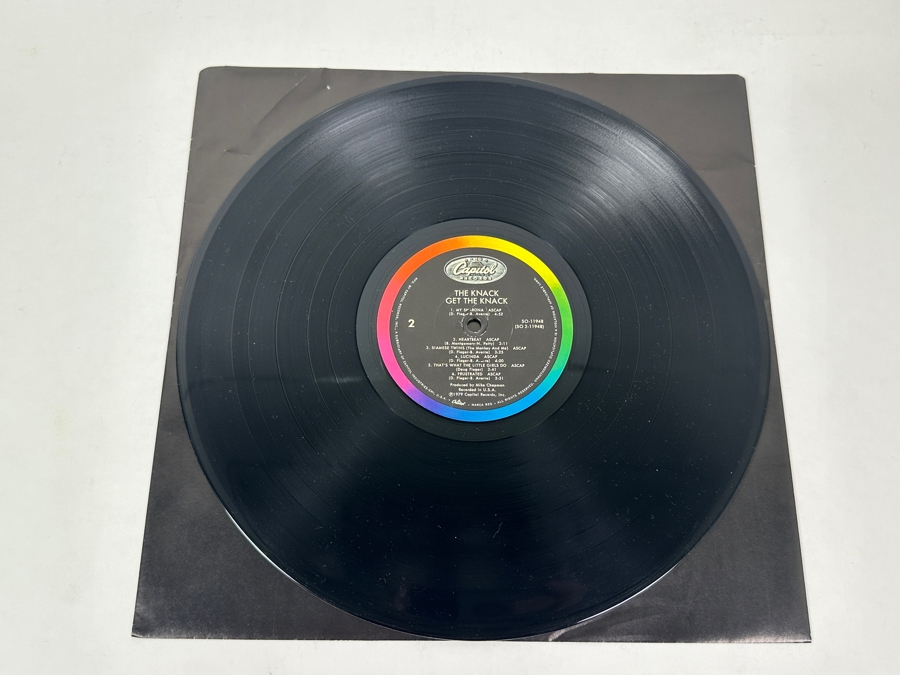 The Knack - Get The Knack, Capitol Records, SO-11948, 1979 Vinyl Record [Photo 4]