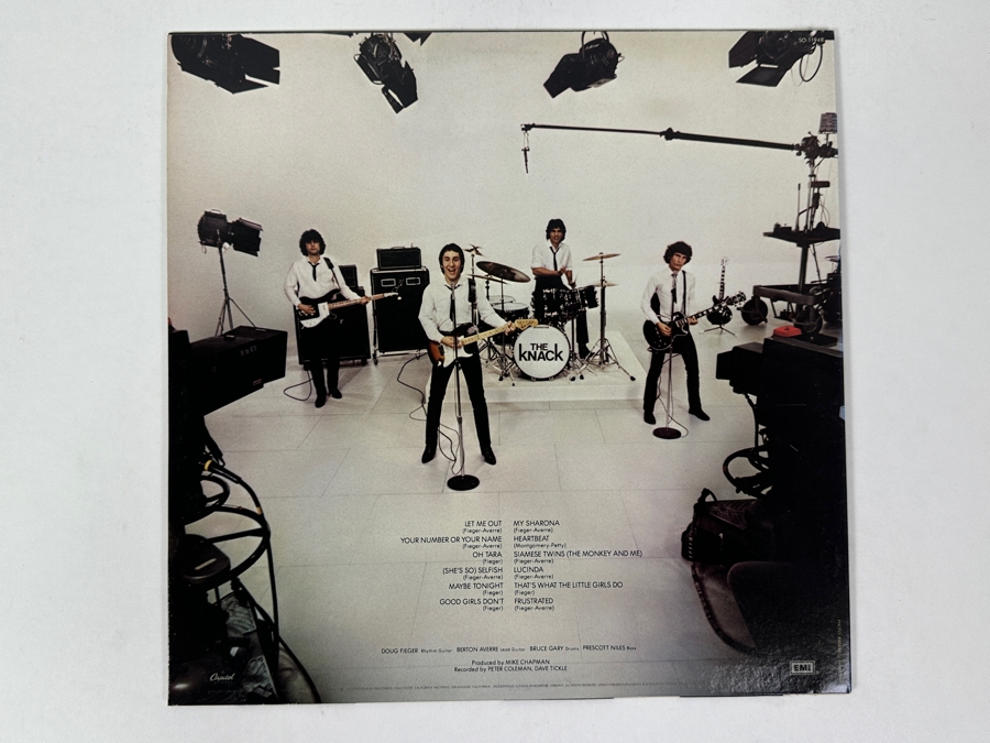 The Knack - Get The Knack, Capitol Records, SO-11948, 1979 Vinyl Record [Photo 2]