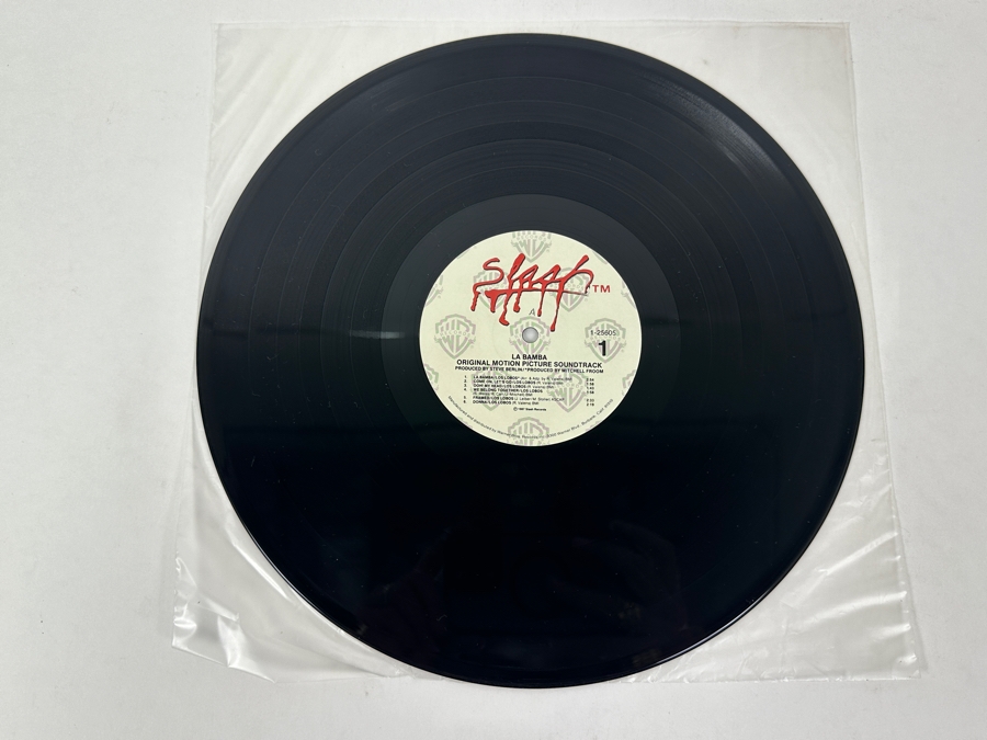 Los Lobos - La Bamba Original Motion Picture Soundtrack - Slash Records 9 25605-1 1987 Vinyl Record [Photo 3]