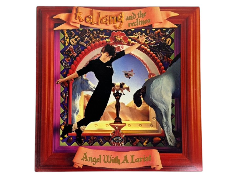 K.D. Lang And The Reclines - Angel With A Lariat Sire 1-25441 1987 Vinyl Record