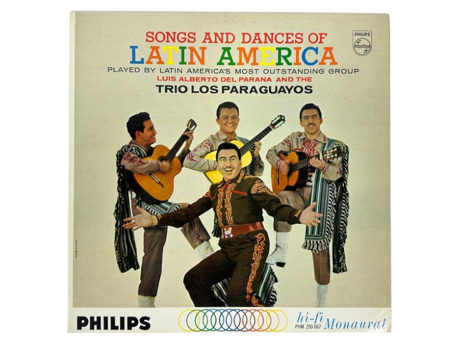Luis Alberto Del Parana And The Trio Los Paraguayos - Songs And Dances Of Latin America - Philips, PHM 200-067, 1962 Vinyl Record