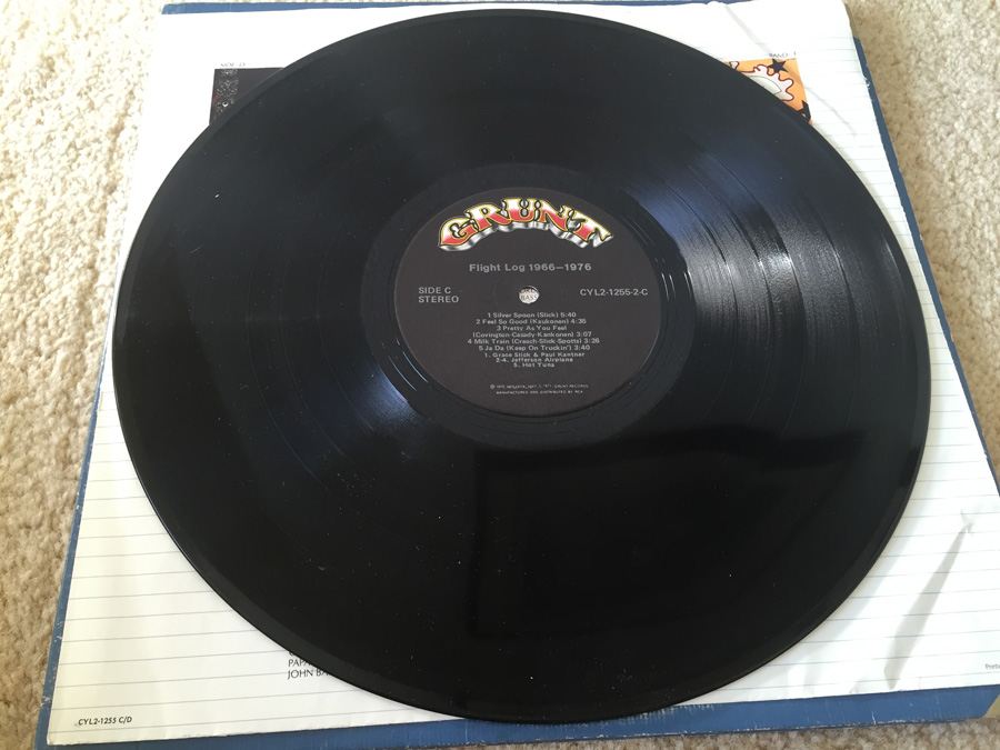 Jefferson Airplane ‎- Flight Log - Grunt Records ‎- CYL2-1255 - PROMO [Photo 9]