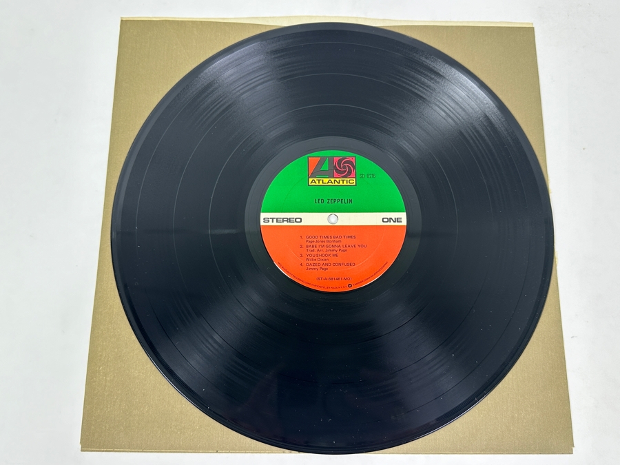 Led Zeppelin - Led Zeppelin, Atlantic, SD 8216, 1969 Vinyl Record [Photo 3]