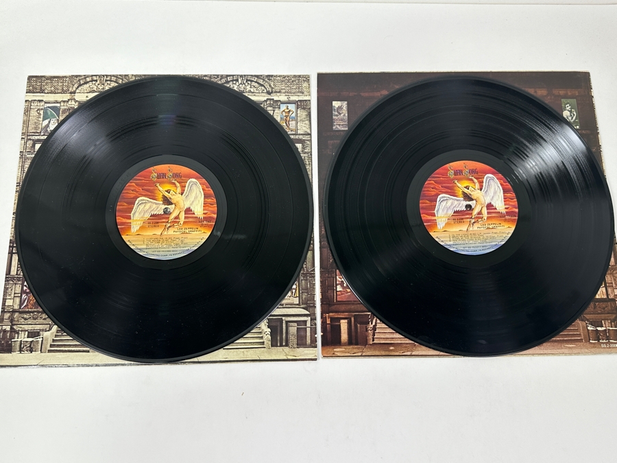 Led Zeppelin - Physical Graffiti Swan Song Records SS 2-200 1975 Vinyl Record [Photo 14]