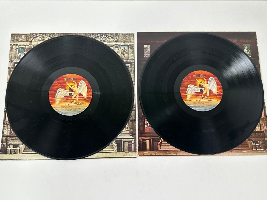 Led Zeppelin - Physical Graffiti Swan Song Records SS 2-200 1975 Vinyl Record [Photo 15]