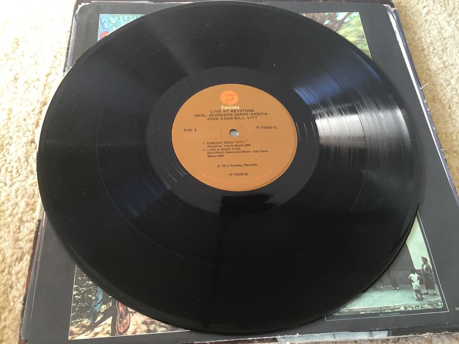 Merl Saunders, Jerry Garcia, John Kahn, Bill Vitt ‎– Live At Keystone - Fantasy ‎- F-79002 [Photo 12]