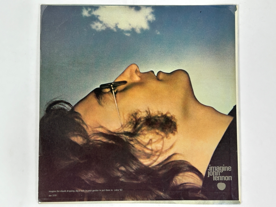 John Lennon - Imagine Apple Records SW-3379 1971 Vinyl Record [Photo 2]