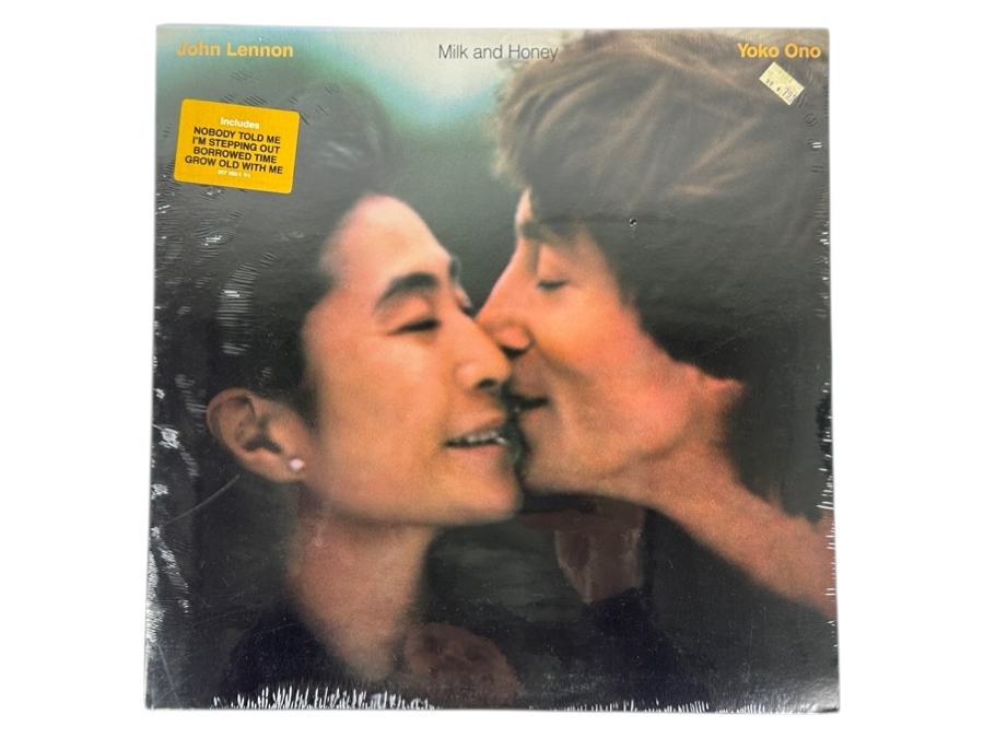 Factory Sealed John Lennon & Yoko Ono - Milk And Honey, Polydor 38Y 1999-1 YS, Released In 1984 Original Vinyl Record