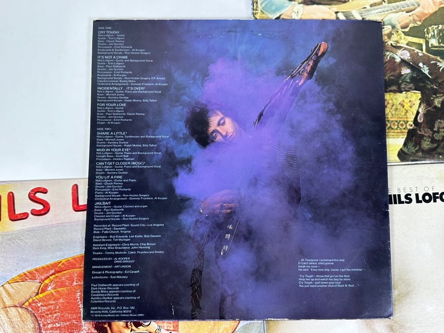 (4) Nils Lofgren Vinyl Records [Photo 3]