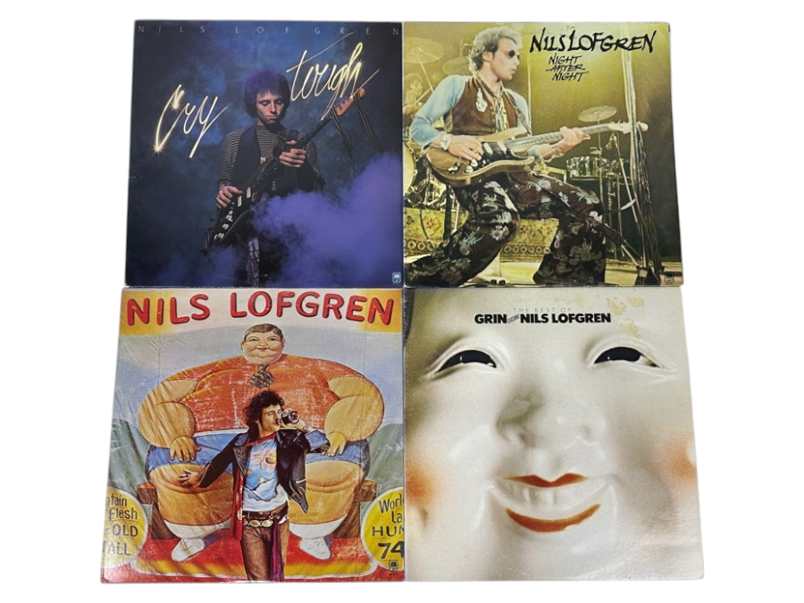 (4) Nils Lofgren Vinyl Records