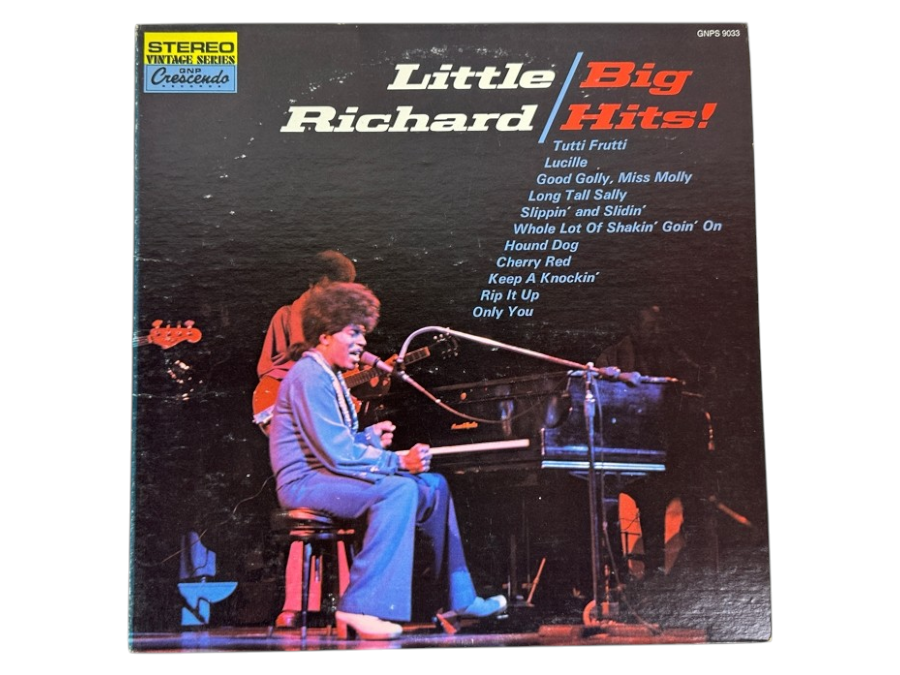 Little Richard - Big Hits! Is A Classic Collection Of Rock 'N' Roll Tracks. Released By GNP Crescendo, Catalog Number GNPS 9033 1967 Vinyl Record