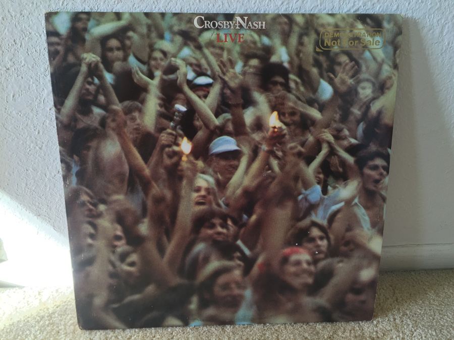 Crosby-Nash ‎- Live - ABC Records ‎- AA-1042 - PROMO
