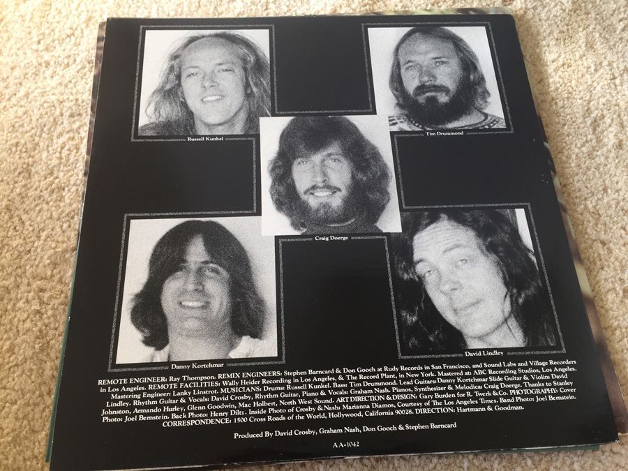 Crosby-Nash ‎- Live - ABC Records ‎- AA-1042 - PROMO [Photo 5]