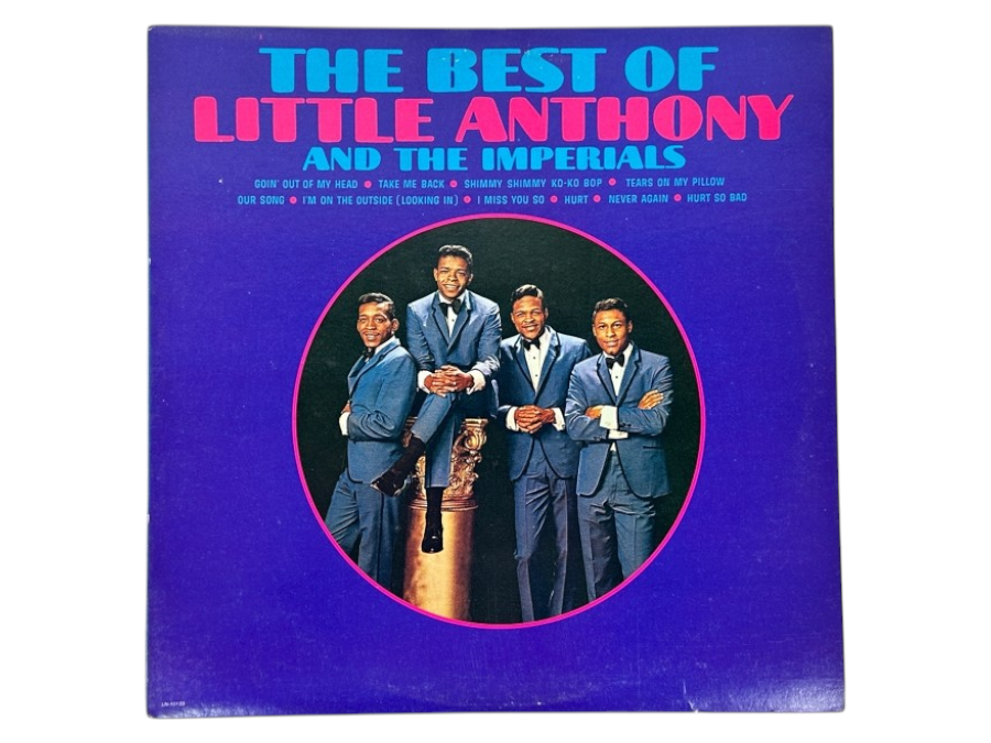 Little Anthony And The Imperials - The Best Of Little Anthony And The Imperials, Liberty Records, LN-10133, 1981Vinyl Record