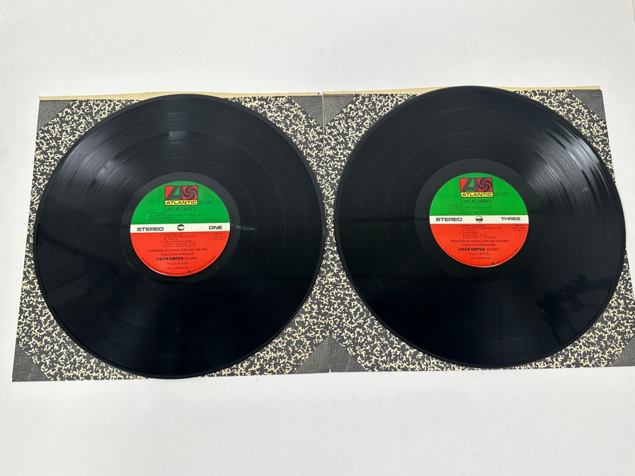 Various Artists - Live At CBGB'S Atlantic SD 2-508 1976 Vinyl Record [Photo 6]