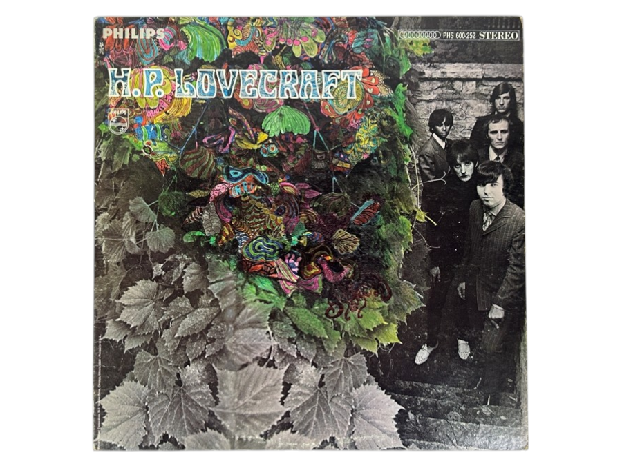 H.P. Lovecraft - H.P. Lovecraft, Philips, PHS 600-252, 1967 Vintage Psychedelic Rock Stereo Vinyl Record