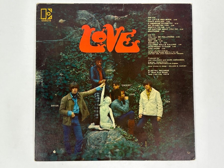 Love - Love Elektra EKL-4001, 1966 Vinyl Record [Photo 2]