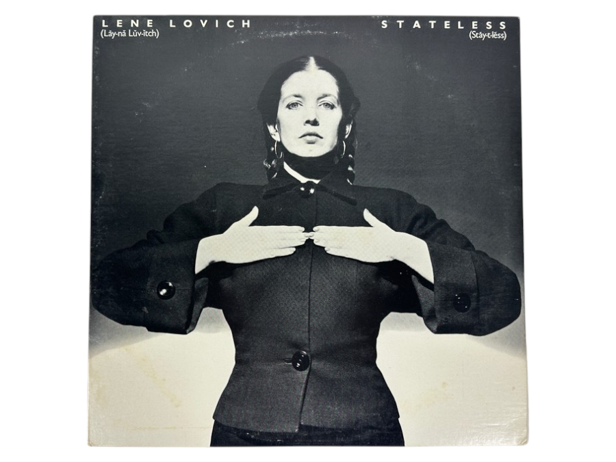 Lene Lovich - Stateless -Released In 1978 By Stiff - Epic Records JE 36102 Vinyl Record