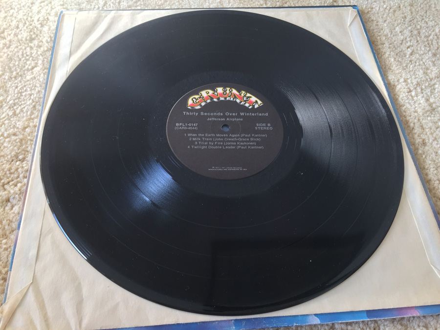 Jefferson Airplane ‎- Thirty Seconds Over Winterland - Grunt Records ‎- BFL 1 0147 - PROMO [Photo 6]