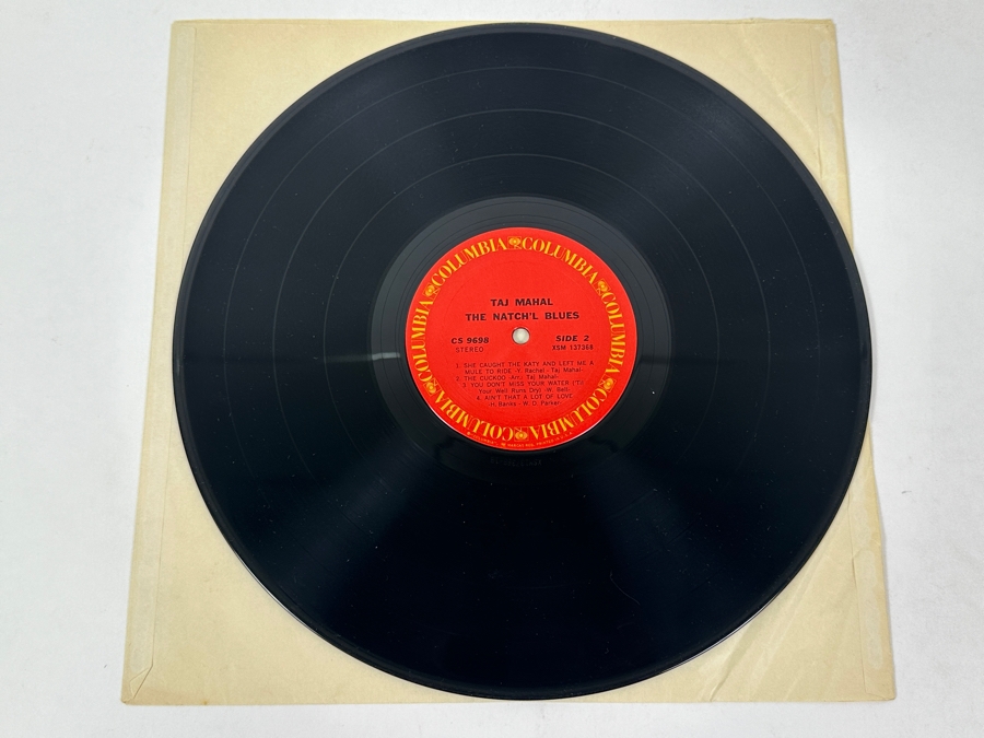 Taj Mahal - The Natch'l Blues - A Classic 1969 Blues Rock Release From Columbia CS 9698 Vinyl Record [Photo 4]