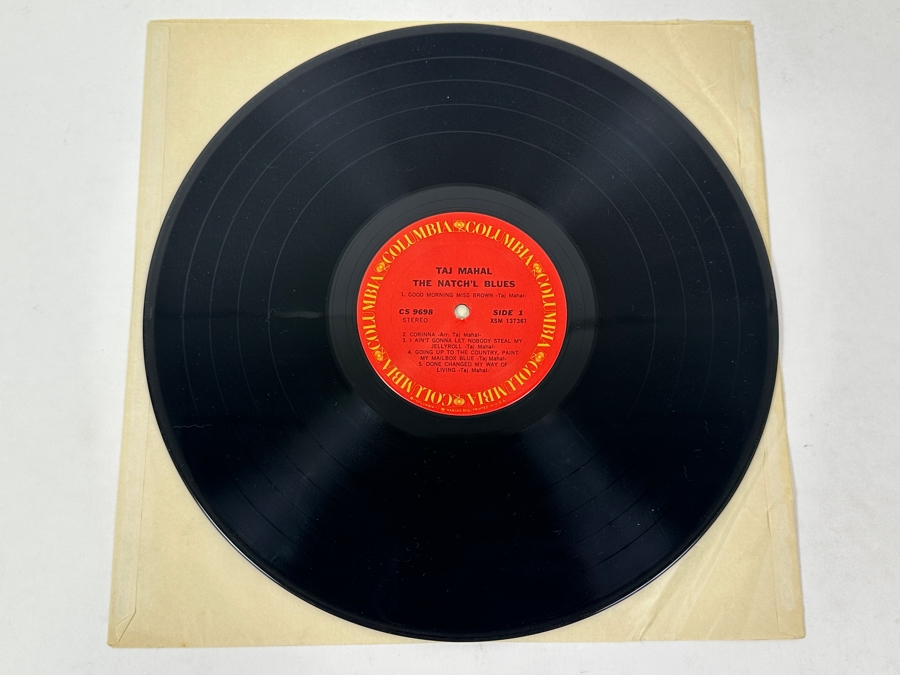 Taj Mahal - The Natch'l Blues - A Classic 1969 Blues Rock Release From Columbia CS 9698 Vinyl Record [Photo 3]