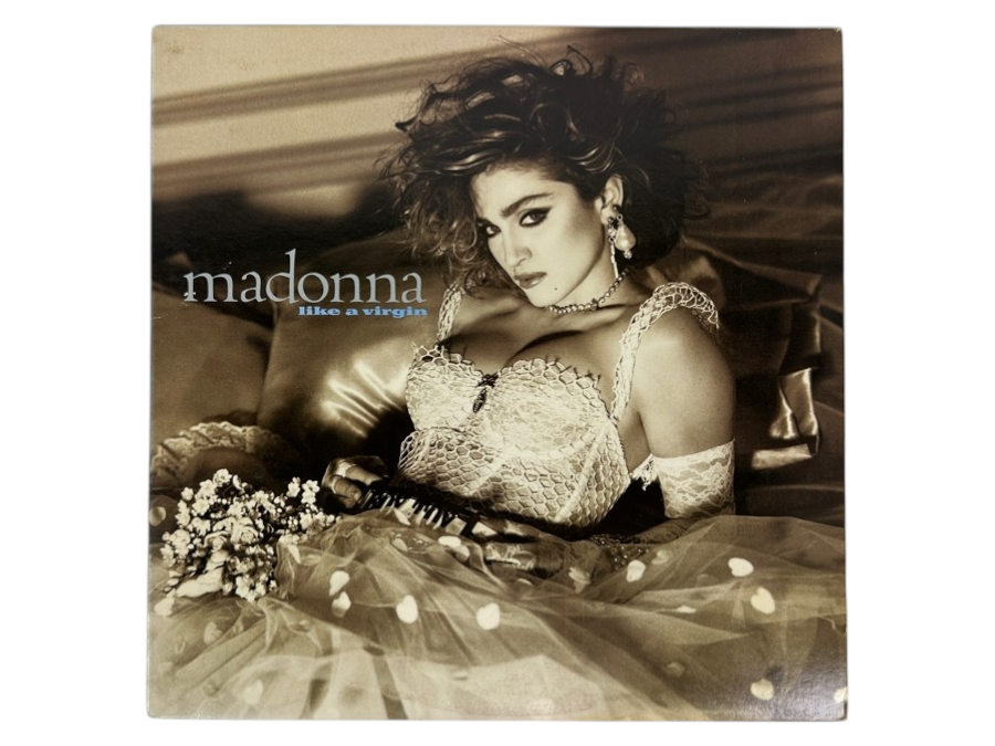 Madonna - Like A Virgin, Released By Sire Records 1-25157, 1984 Classic Pop Vinyl Record