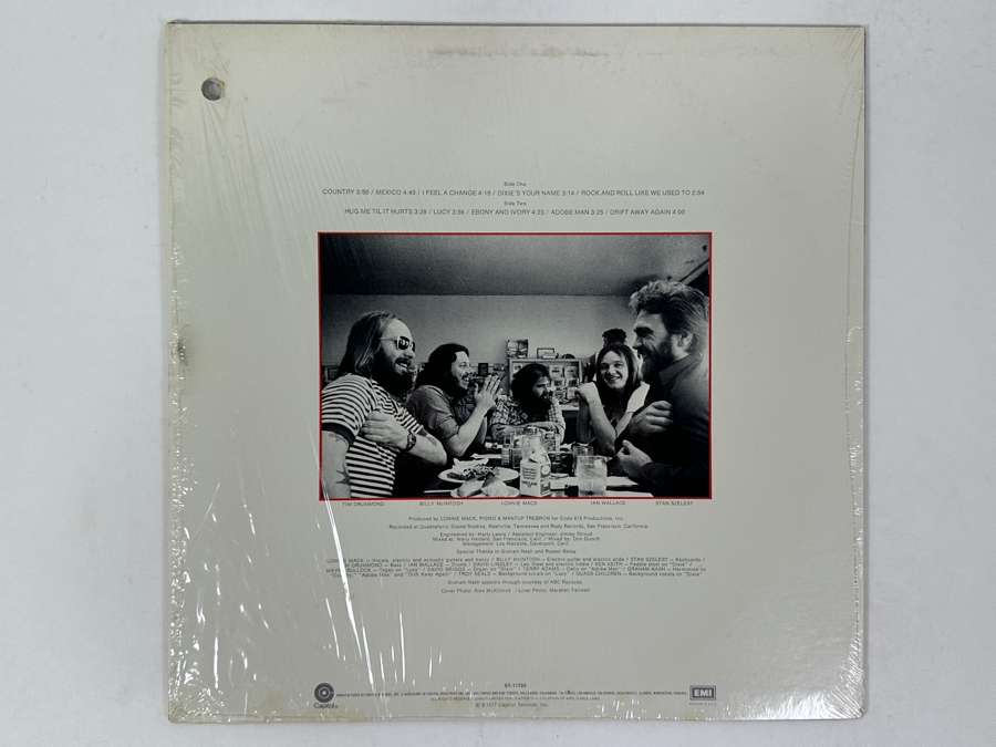 Lonnie Mack And Pismo - The Classic Album Lonnie Mack And Pismo, Capitol ST-11703 1977 Vinyl Record [Photo 2]