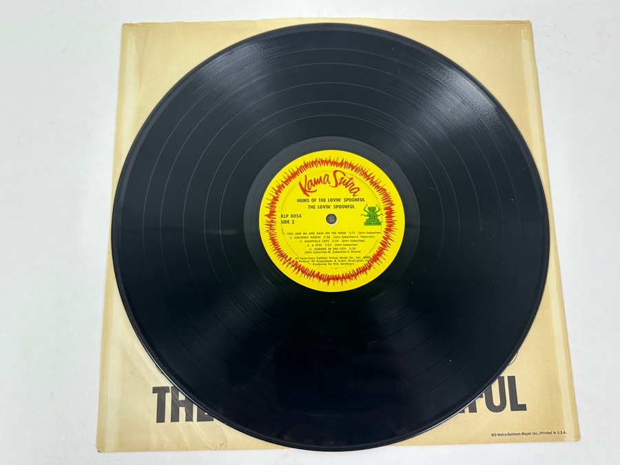 The Lovin' Spoonful - Hums Of The Lovin' Spoonful, Kama Sutra Records KLP-8054 1966 Vinyl Record [Photo 3]