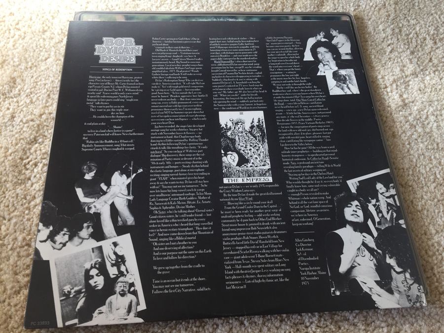 Bob Dylan ‎- Desire - Columbia ‎- PC 33893 - PROMO [Photo 4]