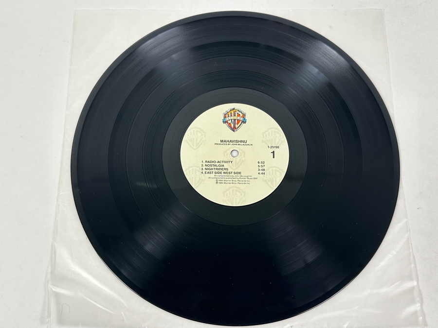 Mahavishnu - Mahavishnu. Warner Bros. Records 1-25190 1984 Vinyl Record [Photo 3]
