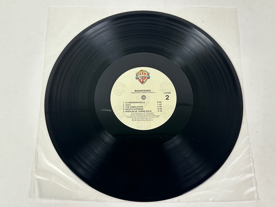 Mahavishnu - Mahavishnu. Warner Bros. Records 1-25190 1984 Vinyl Record [Photo 4]